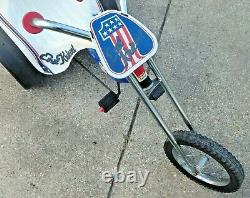 Vintage Amf Evel Knievel Hot Seat Trike Pedal Car 1970's