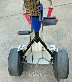 Vintage Amf Evel Knievel Hot Seat Trike Pedal Car 1970's