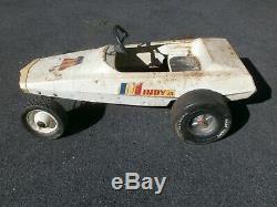 Vintage Amf Indy Jr. Pedal Race Car Toy