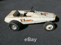 Vintage Amf Indy Jr. Pedal Race Car Toy