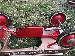 Vintage Amf Junior Chain Drive Pedal Wagon