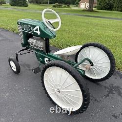 Vintage And Rare AMF Big 4 Pedal Tractor Chain Drive With The White Number 4