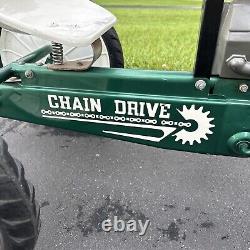 Vintage And Rare AMF Big 4 Pedal Tractor Chain Drive With The White Number 4