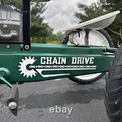 Vintage And Rare AMF Big 4 Pedal Tractor Chain Drive With The White Number 4