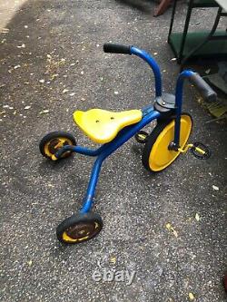 Vintage Angeles Big Wheel Steel Frame Tricycle Trike Bike