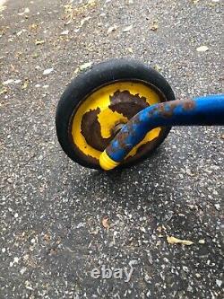 Vintage Angeles Big Wheel Steel Frame Tricycle Trike Bike