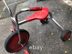 Vintage Angeles Big Wheel Steel Frame Tricycle Trike Skater Bike