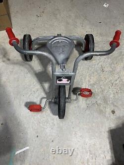 Vintage Angeles Silver Rider Child Kid Trike Tricycle Bike Heavy Duty