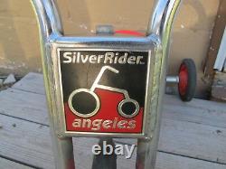 Vintage Angeles Silver Rider Tricycle Trike Bike