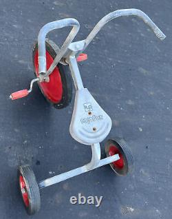 Vintage Angeles Tricycle (Metal), Rare Metal, Original 14 Wheel