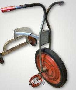 Vintage Angelus Trike Metal Tricycle Bike Scooter Childs Pedal Toy Los Nietos Ca