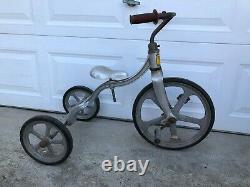 Vintage Anthony Brothers Convert-O Unmolested Original Condition Alum. Tricycle