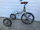 Vintage Anthony Brothers Convert-O Unmolested Original Condition Alum. Tricycle