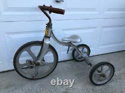 Vintage Anthony Brothers Convert-O Unmolested Original Condition Alum. Tricycle