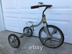 Vintage Anthony Brothers Convert-O Unmolested Original Condition Alum. Tricycle