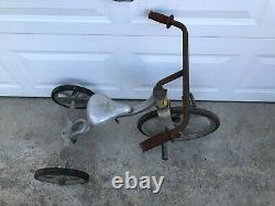 Vintage Anthony Brothers Convert-O Unmolested Original Condition Alum. Tricycle