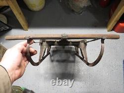 Vintage Antique 38 Long Circa 1920's FLEXIBLE FLYER NO. 1 C Metal & Wood Sled