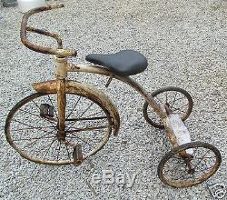 Vintage Antique Early Tricycle