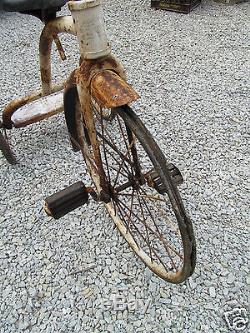 Vintage Antique Early Tricycle