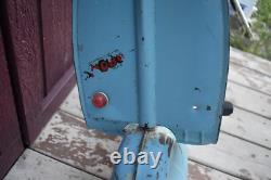Vintage Antique MOBO SCOOTABIKE England Child's Metal Ride On Scooter Pedal Bike