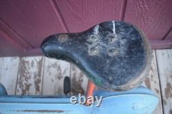 Vintage Antique MOBO SCOOTABIKE England Child's Metal Ride On Scooter Pedal Bike