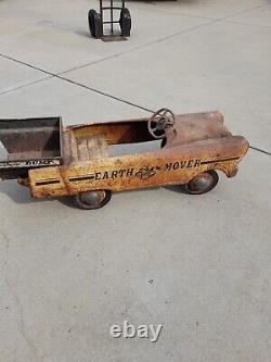 Vintage, Antique Murray Earth Mover Pedal Car, Used