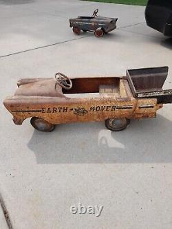 Vintage, Antique Murray Earth Mover Pedal Car, Used