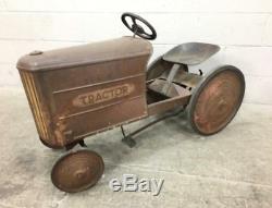 Vintage Antique Pedal Tractor