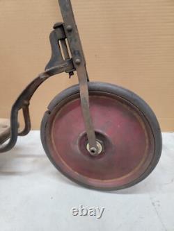 Vintage Antique Pioneer Scooter 10/24 toy child's kid push metal and wood 1920s