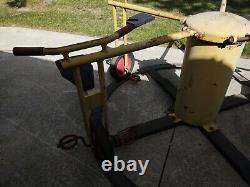 Vintage Antique Playground Equipment Pedal Go Cycle Merry go Round bicycle
