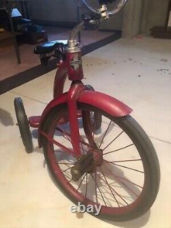 Vintage Antique Taylor Tricycle Red
