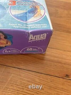 Vintage Aqua Leisure Self Inflate Pool Hammock Built In Pump 2003 NEW