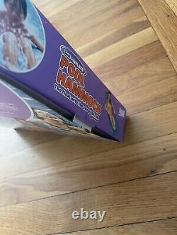 Vintage Aqua Leisure Self Inflate Pool Hammock Built In Pump 2003 NEW