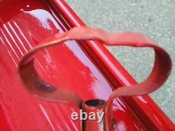 Vintage Art Deco Murray Mercury Wagon Red Restored Automotive Paint Super Gloss