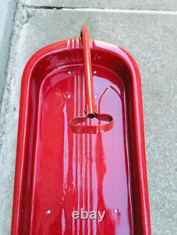 Vintage Art Deco Murray Mercury Wagon Red Restored Automotive Paint Super Gloss