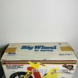 Vintage Big Wheel by Empire 16 Tricycle Night Trax 1772 New Old Stock Open Box
