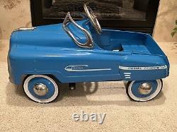 Vintage Blue Boss Pedal Car