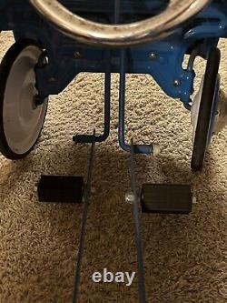 Vintage Blue Boss Pedal Car