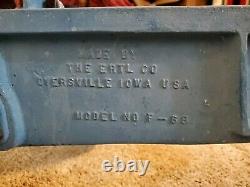 Vintage Blue Ford Pedal F-68 Tractor Car Metal ETRL