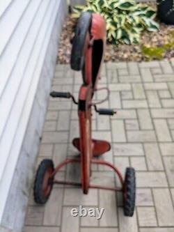 Vintage Bmc Senior Heavy Duty Pedal Ride-on Tractor, Original, Works Freely