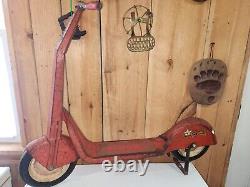 Vintage CHIEF SCOOTING STAR Push Scooter