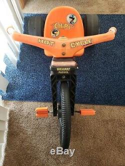 Vintage CHiPs Big Wheel Hot Cycle By Empire
