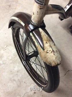 Vintage COLSON Chain Drive Tricycle Original Complete Works Very Good