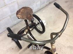 Vintage COLSON Chain Drive Tricycle Original Complete Works Very Good