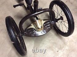 Vintage COLSON Chain Drive Tricycle Original Complete Works Very Good