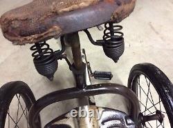 Vintage COLSON Chain Drive Tricycle Original Complete Works Very Good