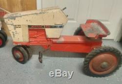 Vintage Case Agri King Ertl Pedal Tractor