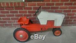 Vintage Case Agri King Ertl Pedal Tractor Ji Case