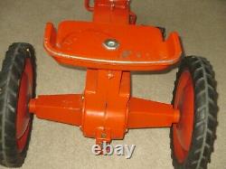 Vintage Case Agri King Pedal Tractor-cast Seat & Sterring Wheel-org Farm Toy