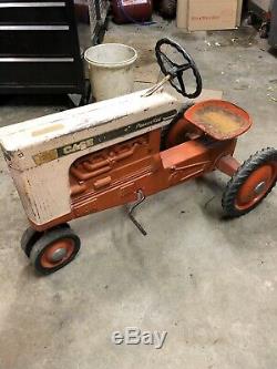 Vintage Case Pleasure King Peddle Tractor